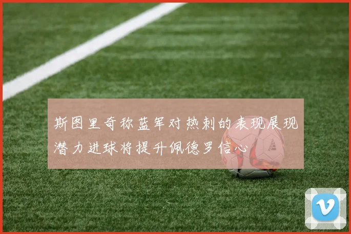 斯图里奇称蓝军对热刺的表现展现潜力进球将提升佩德罗信心
