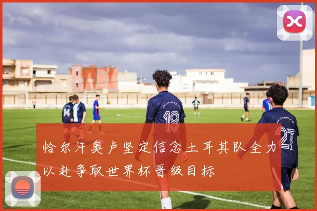 恰尔汗奥卢坚定信念土耳其队全力以赴争取世界杯晋级目标